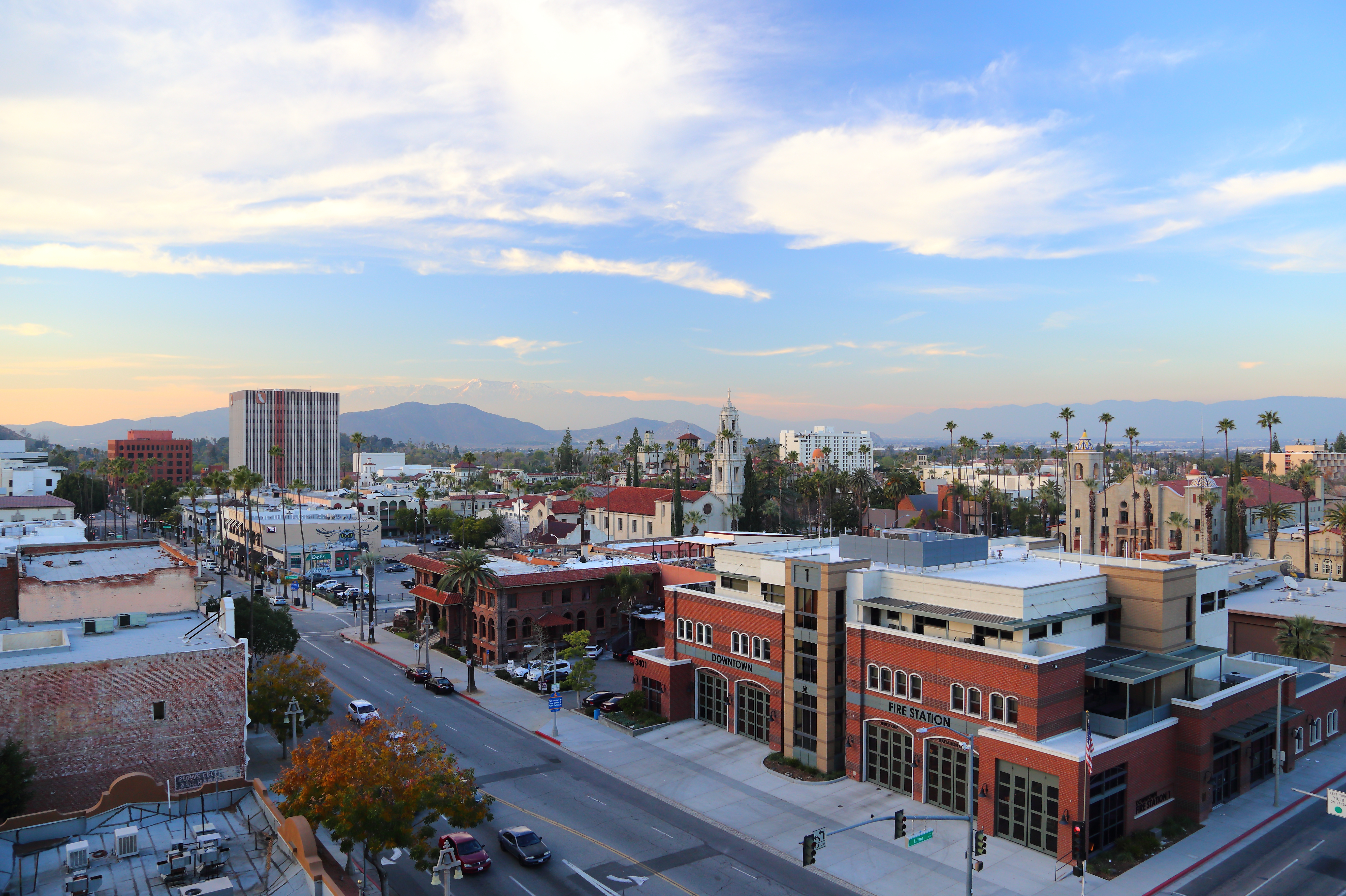 Downtown Riverside Main Street